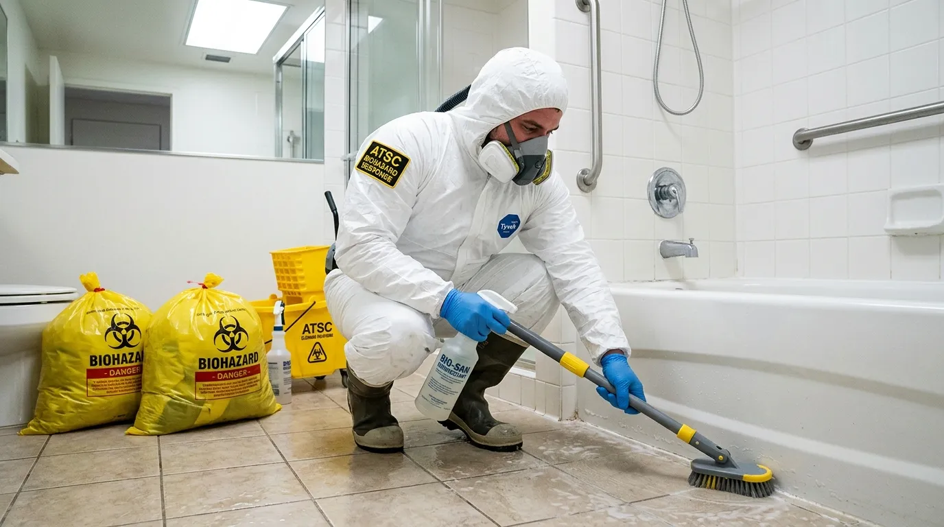 Decontamination equipment deployed for Blood Cleanup in Rockport